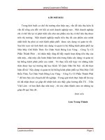 Xây dựng và quản trị hệ thống kênh phân phối tại nhà máy chế biến thức ăn chăn nuôi bông lúa vàng – công ty cổ phần thành phát 