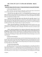 ĐỀ CƯƠNG ÔN TẬP TƯ TƯỞNG HỒ CHÍ MINH mới nhất 2016