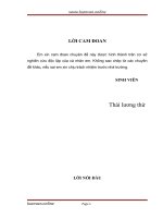 Một số biện pháp chủ yếu nhằm nâng cao hiệu quả sản xuất kinh doanh ở công ty TNHH thái dương 