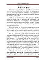 Một số giải pháp tăng cường thu hút đầu tư trực tiếp (FDI ) nhằm hình thành và phát triển các KCN tập trung trên địa bàn tỉnh hưng yên 