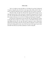 Khoá luận tốt nghiệp pháp luật về quyền sử dụng đất   thực tiễn áp dụng tại công ty TNHH luật việt