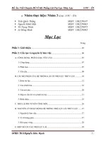 Đồ án  viết chuyên đề về hệ thống lái trợ lực thủy lực