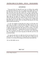 Đồ án   trang bị điện cho máy bào giường hệ t – đ