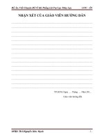 Đồ án   viết chuyên đề về hệ thống lái trợ lực thủy lực