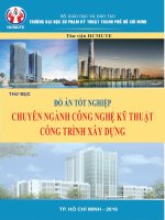 Thư mục đồ án tốt nghiệp chuyên ngành công nghệ kỹ thuật công trình xây dựng 