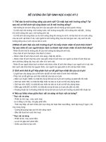 ĐỀ CƯƠNG ôn tập SINH học 9 học kỳ 2 (tham khảo)