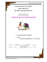 Do an mon hoc thiet ke truyen dong co khi