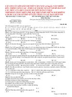 ĐỀ THI MINH HỌA THPT QG NĂM 2016