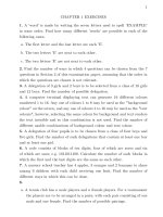Bài tập toán cao cấp chapter1 exercises