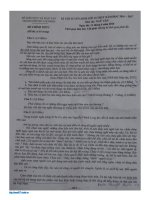 Đề thi vào lớp 10 THPT môn Ngữ văn - TP. Hồ Chí Minh 2016-2017