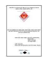 PHÂN TÍCH THIẾT KẾ PHẦN MỀM QUẢN LÝ CỬA HÀNG KINH DOANH QUẦN ÁO  NGUYENSASHOP.COM