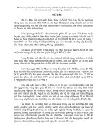 Quản lý, bảo vệ, khai thác và ương, nuôi thủy sản bền vững tại vườn quốc gia mũi cà mau