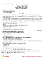 Đề thi học kì 2 môn Tiếng Việt lớp 2 trường tiểu học Tam Hưng, Hà Nội năm 2014 - 2015