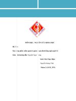 Xây dựng phần  mềm quản lý quán ăn gia đình bằng ngôn ngữ c 