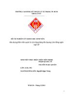 Xây dựng phần mền quản lý cửa hàng băng đĩa quang lâm bằng ngôn ngữ c 