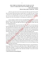 Phát triển sản phẩm du lịch văn hóa gắn với di sản văn hóa PHẬT GIÁO