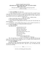 ĐỀ KHẢO SÁT THI THPT