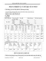 ĐỒ án môn học nền và MÓNG 