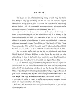 Thực trạng nhiễm sán lá gan nhỏ và kiến thức, thái độ, thực hành của người dân về bệnh tại xã tú sơn, huyện kiến thụy, hải phòng, năm 2015 