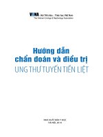 Ebook hướng dẫn chẩn đoán và điều trị ung thư tuyến tiền liệt  phần 1