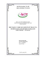 Khảo sát hiện trạng và hiệu quả kinh tế kỹ thuật của mô hình nuôi lươn phổ biến ở thoại sơn, châu thành an giang 