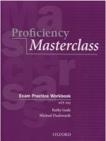 proficiency masterclass (exam practice workbook)