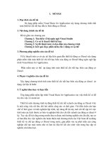 Sử dụng phần mềm visual basic for application xây dựng chương trình tính toán thiết kế chi tiết bạc đầu to biên động cơ diesel 