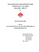 Đồ án trang bị điện   sử DỤNG BIẾN tần LS’IS SV IG5A điều KHIỂN ĐỘNG cơ KHÔNG ĐỒNG bộ BA PHA