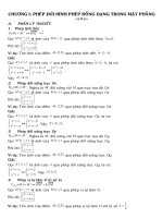 KIẾN THỨC VÀ BÀI TẬP CHƯƠNG I