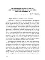 GIẢI QUYẾT TRIỆT ĐỂ VẤN ĐỀ ĐẤT ĐAI:MỘT TRONG NHỮNG TIỀN ĐỀ CỦA QUÁ TRÌNH TÁI CƠ CẤU NỀN KINH TẾ