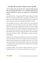 Cách phân biệt cam vàng Cao Phong với cam Trung Quốc