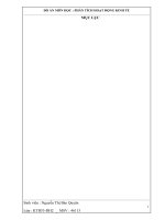 Phân tích tình hình thực hiện chỉ tiêu giá thành của cảng theo khoản mục và theo yếu tố 