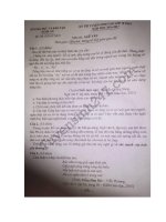 Đề TS vào 10 nghe an