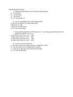 TỔNG HỢP CÂU HỎI LƯỢNG GIÁ HÔ HẤP TB -HÓA HỌC CHUYỂN HÓA PROTID