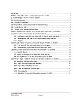 thuyết minh sơ đồ hệ thống tự động điều chỉnh điện áp và thuyết minh sơ đồ bảng điện chính cho tàu 22500t 