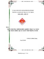 VIẾT CHƯƠNG TRÌNH điều KHIỂN TRỤC x,y máy CNC đảo CHIỀU QUAY GIÁN TIẾP ĐỘNG cơ DC 