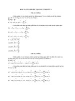 ĐÁP án câu hỏi ôn tập cơ lý THUYẾT 1 