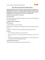 Học MS Excel 2013 bài 35: Hàm SMALL