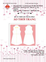 Đồ án thiết kế trang phục áo THỜI TRANG