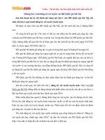 Những lưu ý khi đăng ký xét tuyển vào Đại học Quốc gia Hà Nội