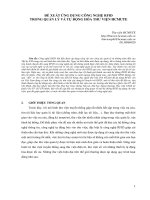 Đề xuất ứng dụng công nghệ RFID trong quản lý và tự động hóa thư viện HCMUTE 