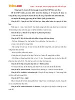 Tổng hợp 10 chuyên đề thường gặp trong đề thi THPT Quốc gia môn Hóa