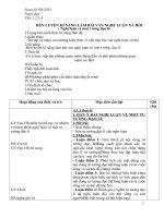 RÈN LUYỆN kĩ NĂNG làm bài văn NGHỊ  LUẬN xã hội 