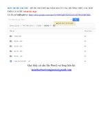 HƠN 300 ĐỀ THI THỬ THPT 2016