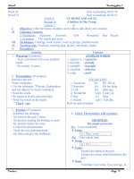 GIÁO ÁN TIẾNG ANH 7 HKII