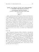 KẾT QUẢ ĐIỀU TRA QUẢN LÝ CHẤT THẢI CHĂN NUÔI HEO TẠI XÃ GIA KIỆM, THỐNG NHẤT, ĐỒNG NAI