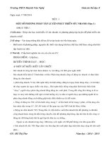 Giáo án thể dục HKI 