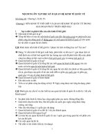 NỘI DUNG ôn tập học kỳ II QUAN hệ KINH tế QUỐC tế