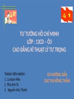 Trình chiếu   chương IV   tư tưởng hồ chí minh về đảng cộng sản việt nam 