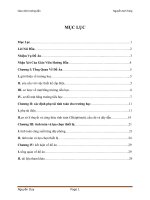 Đồ án cung cấp điện cho trường học diện tích 60x75m2